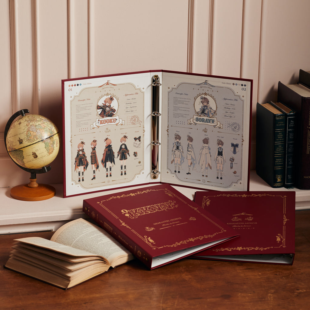 CHARACTER ARCHIVE BINDER