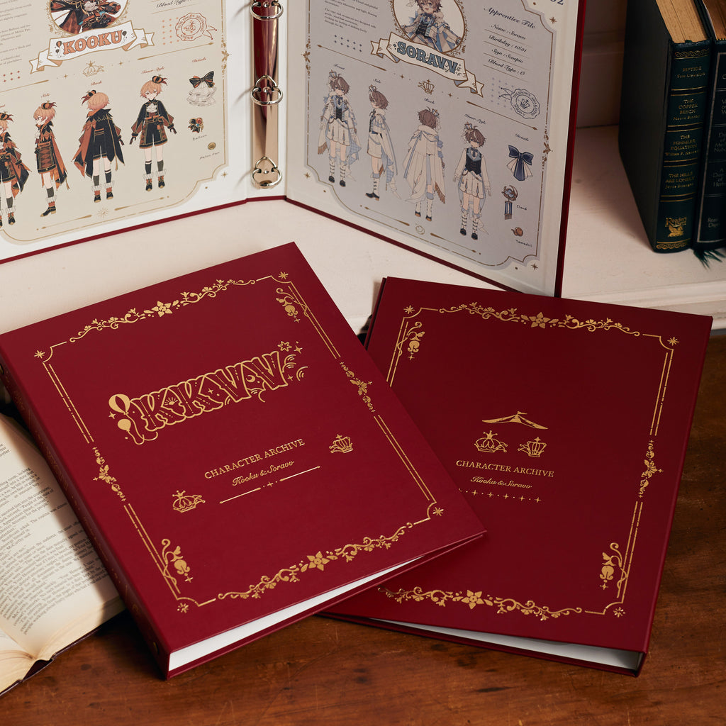 CHARACTER ARCHIVE BINDER
