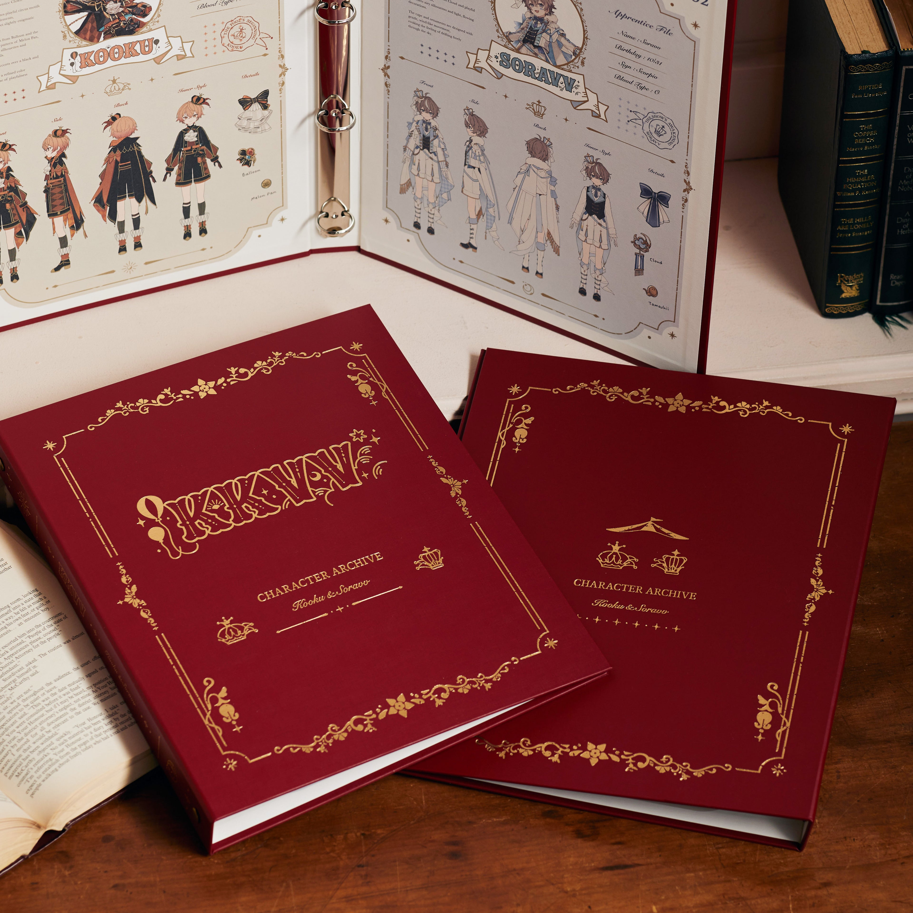 CHARACTER ARCHIVE BINDER