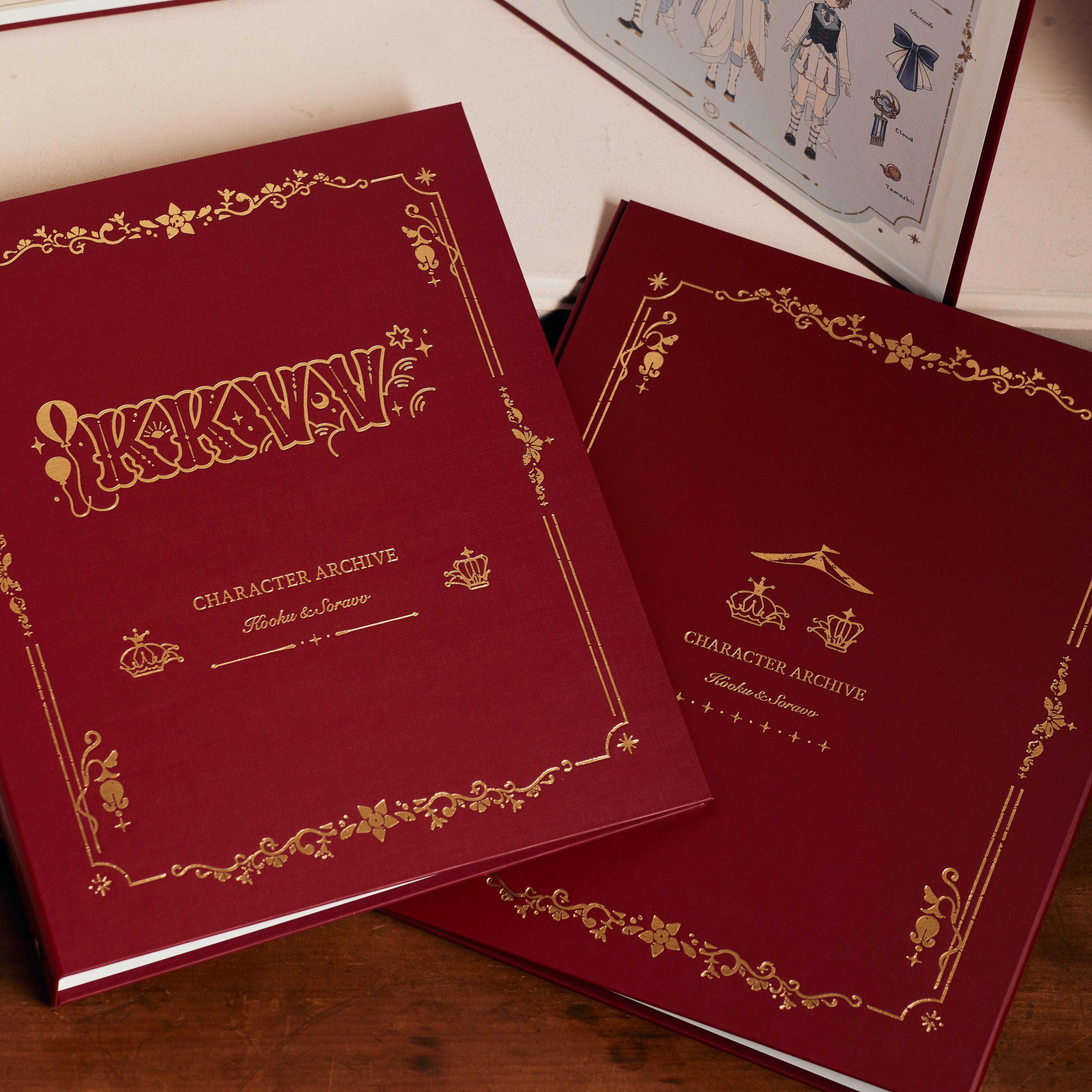 CHARACTER ARCHIVE BINDER