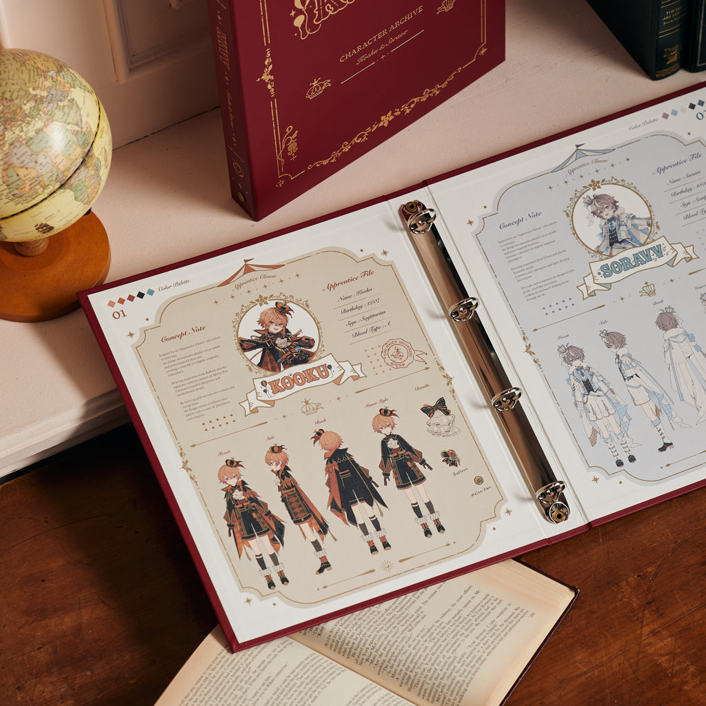 CHARACTER ARCHIVE BINDER