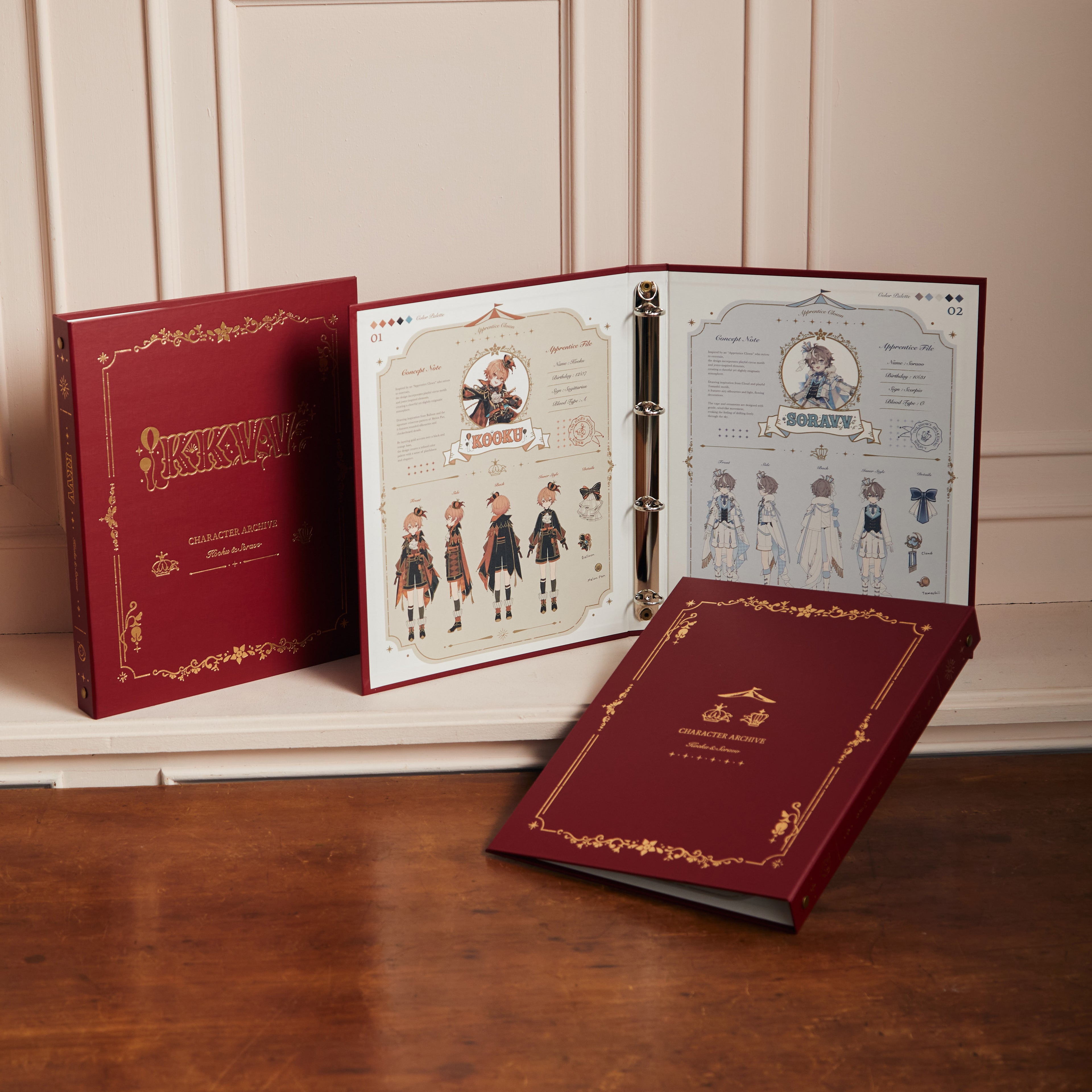 CHARACTER ARCHIVE BINDER